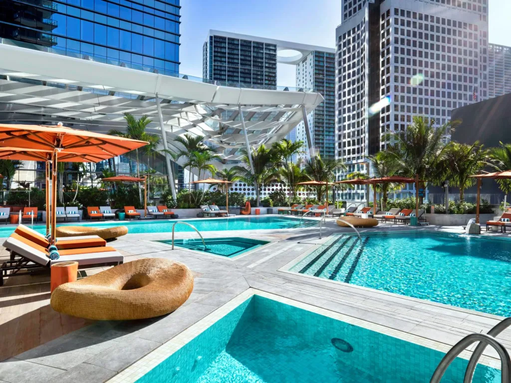 EAST Miami Brickell Pool - urban wellness hotel